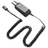 Plantronics SHS1963-01 Plug-prong w/unamplified receiver for Motorola Dispatch Consoles (4 wire) 10ft. flat coil cord