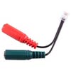 ZoomSwitch ZMS15-Pigtail SoundCard Headset Adapter