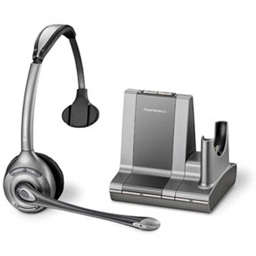 WO300 | Savi Office Over-the-head Monaural Noise-Canceling Wireless Office Headset for Unified Communications | Plantronics | 81794-01, UC Headset, Unified Communications Headset, VoIP Headset, W0300, Savi Headset, Savy Headset, Office Headset, Monaural H
