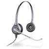 P361-U10P | Polaris Supra Plus SL Silver Binaural Voice Tube Headset | Plantronics | P361, 64391-03, 64391-04