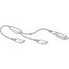 62011-01 - Plantronics - Y-Adaptor Trainer for Avaya Headsets w/ QuickDisconnect Locks - Avaya Headset Accesories, Plantronics Headset Accesories, Avaya Headset Adaptors, Avaya Headset Adapters, Plantronics Headset Adaptors, Plantronics Headset Adapters