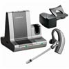 Plantronics WO201 HL10 Bundle Savi Office Over-the-ear MOC Wireless Headset w/ HL10 Headset Lifter