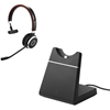 Jabra Evolve 65 Mono UC Headset w/ Charging Stand