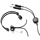 HP Poly MS50 Commercial Aviation Headset (two-plug version