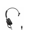 Jabra Evolve2 40 SE USB-C, UC Mono, USB-C, Black