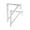 Da-Lite Mounting and Extension Brackets White No. 11, White