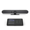 Logitech Android Small Room - Logitech Rally Bar Mini with Logitech Tap IP - Graphite, Black