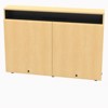 AVFI Dual Rack Wall Mounted Credenza