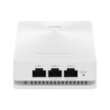 Grandstream Hybrid 802.11ax Wi-Fi 6 In-Wall  AP (2x2 2.4 GHz, 4x4 5.0 GHz)