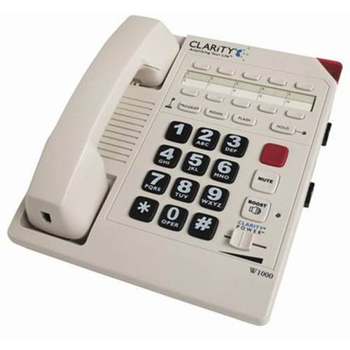 Clarity 51130-001 W1000  Amplified Corded Telephone