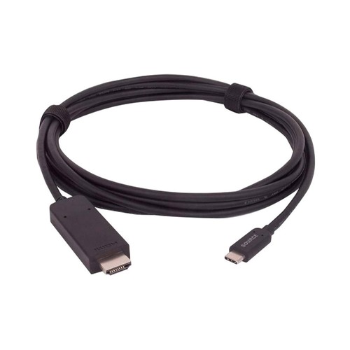 Liberty AV E-UCM-HDM-10F 10' Molded USB C Male to HDMI A Male Cable, Black