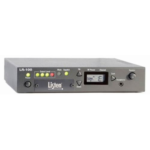 Listen Technology LR-100 72 Mhz Stationary FM Receiver/Power Amplifier