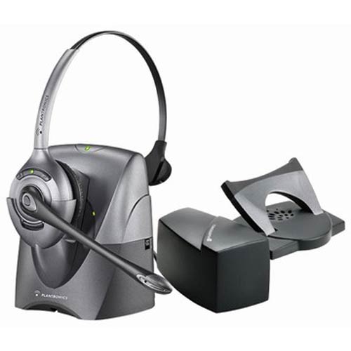 CS351N HL10 BUNDLE | Over-the-Head Cordless Monaural Headset NC bundled with HL10 Lifter | Plantronics | CS351n, SupraPlus Wireless, Monaural, Noise Canceling, cs351n, bundle, CS351N bundle