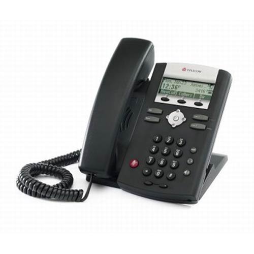 Polycom SoundPoint IP 320 SIP 2-Line Phone (POE Support & AC Power Adapter Included)