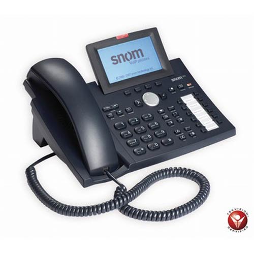 Snom SNM00001184 370 VoIP Phone - Black