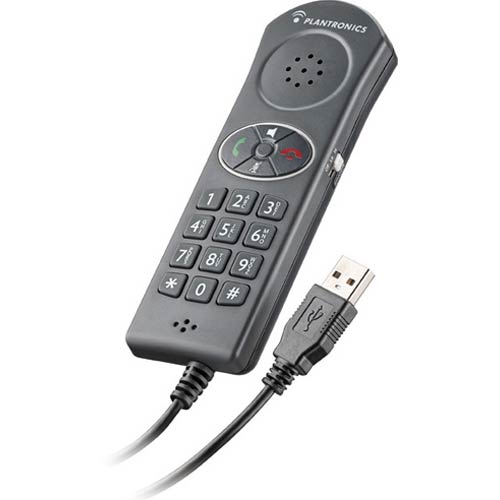 Calisto P210-M | USB Handset for Microsoft Office Communicator 2007 | Plantronics | 57700.002, 57700-002, MOC Handset, Microsoft Office Communicator Handset, USB Handset, Computer Handset, Calisto 210, microsoft lync 2010