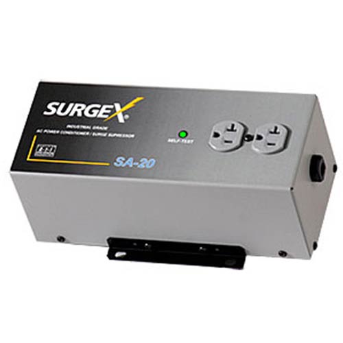 SurgeX SA20 2 Outlet 20 Amp Surge Protector and Power Conditioner