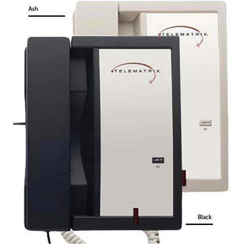 Telematrix 3300LBY A Single-Line Hospitality Lobby Phone - Ash