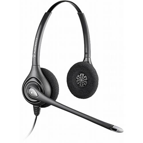 HW261N DA M | SupraPlus Wideband USB Noise Canceling Binaural Headset - Optimized for Microsoft Communicator | Plantronics | Moc, microsoft lync 2010