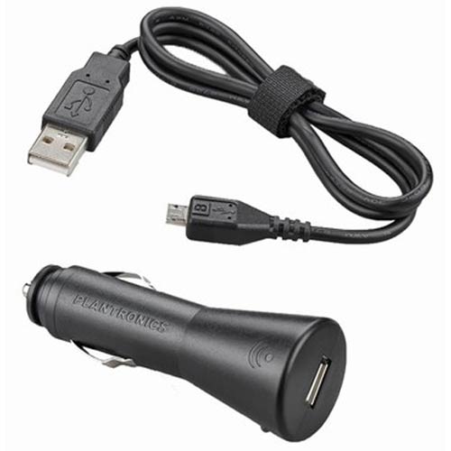 81291-01  | Voyager Pro Vehicle Power Power Charger & Micro USB Cable | Plantronics | voyager pro, discovery 975