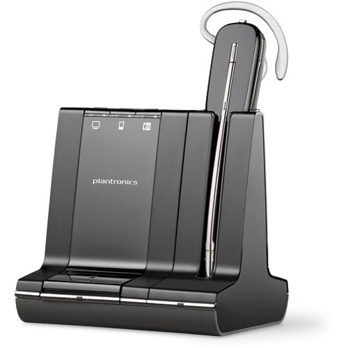 Savi W740-M | Convertible Wireless UC Headset System for Lync | Plantronics | savi 700, w740, w740-m, w700, savi 740