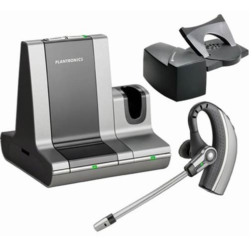 WO200 HL10 Bundle | - Savi Office Over-the-ear Wireless Headset w/ HL10 Headset Lifter | Plantronics | savi bundle