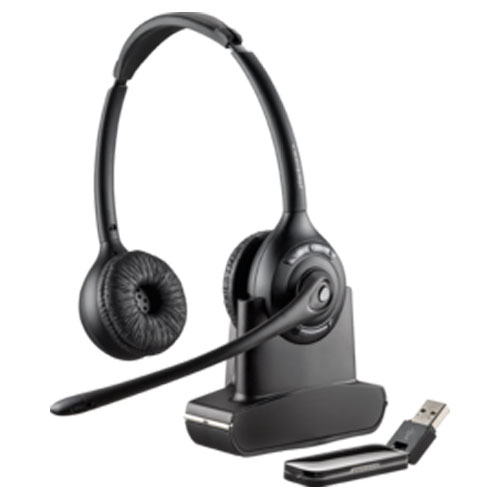 Savi W420-M | Plantronics | Lync Optimized Wireless Over-the-head Binaural UC Headset | W420