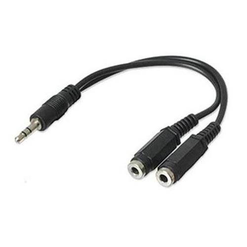 3.5MM St.Plug(M)/Two 3.5MM St. Jack(F) Cable - 6