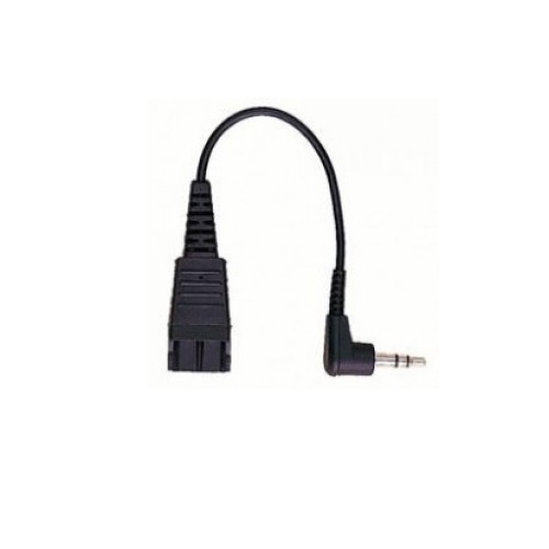 Quick Disconnect to 3.5mm Jack STEREO PLUG FOR MOBILE PHONE