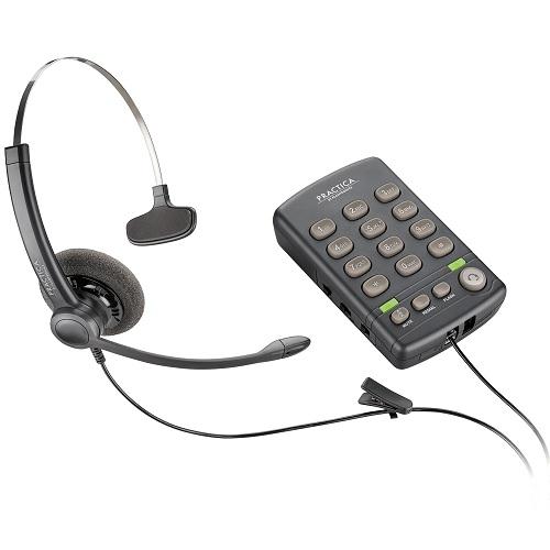 Plantronics T110 Single Line Telephone w/Headset