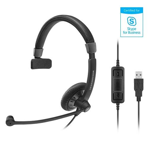 Sennheiser Culture Plus SC40 MS | 506498 | USB Headset optimized for skype for business