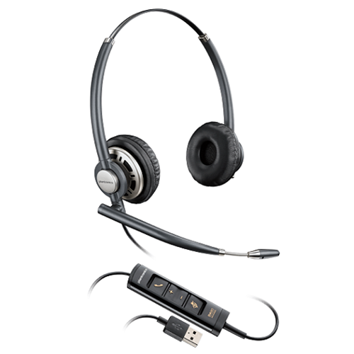 Plantronics EncorePro HW725 USB Noise Cancelling Duo Headset