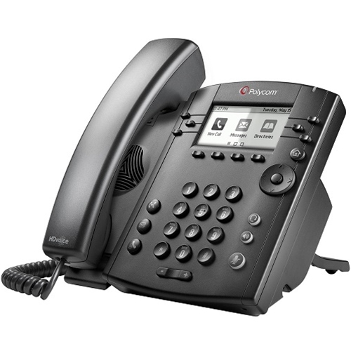 Polycom VVX 301 6-Line Desktop Phone POE