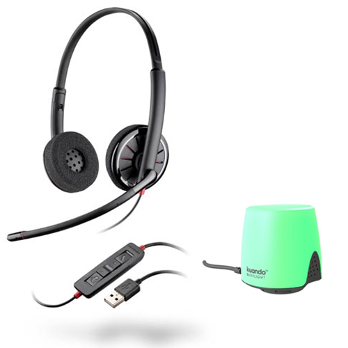 Blackwire C320-M and Busylight Omega Bundle