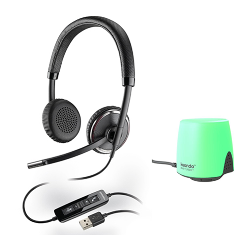 Blackwire C520-M and Busylight Omega Bundle