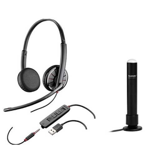 Blackwire C325.1-M and Busylight Alpha Bundle