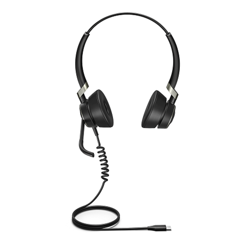 Jabra Engage 50 Stereo - Features category-first USB-C for easy connection to PC and mobile devices.