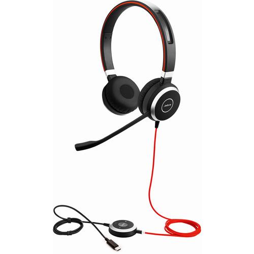 Jabra Evolve 40 Stereo Headset (USB-C)