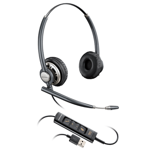 Plantronics EncorePro HW725 USB NC Duo Headset