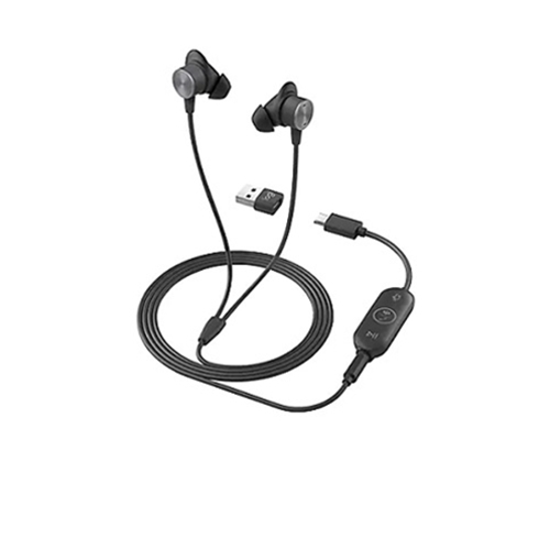 Logitech Zone Wired Earbuds - Microsoft Certified