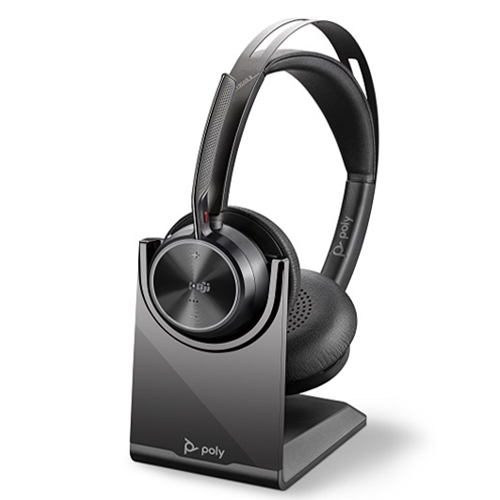 HP Poly Voyager Focus 2, With Charging Stand, UC, USB-C