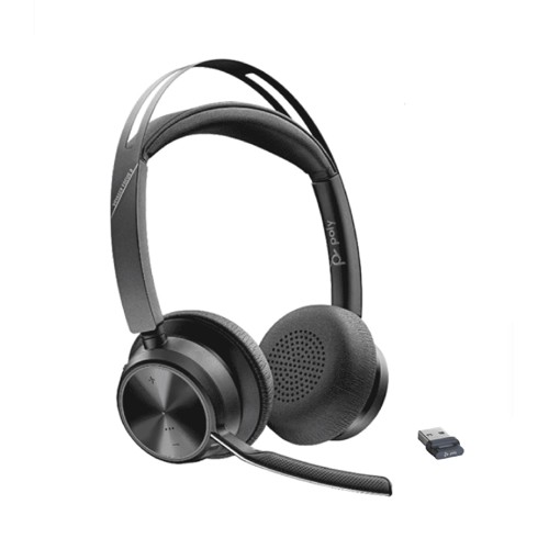 HP Poly Voyager Focus 2, With Charging Stand, UC, USB-A