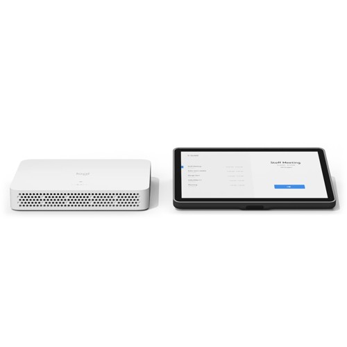 Logitech Roommate + Tap IP + Compute Mount, Graphite, White