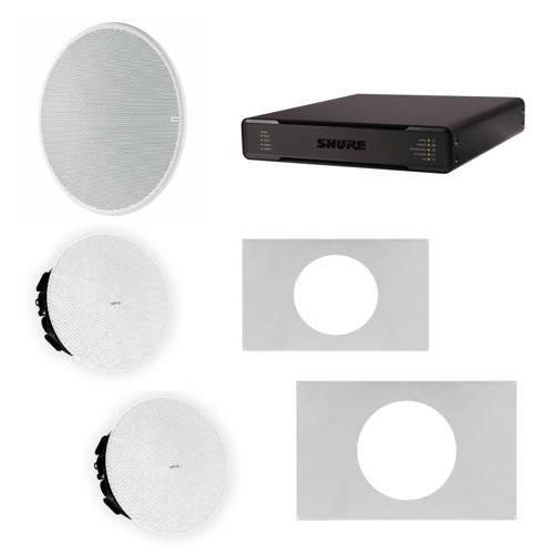 Shure MXA920W-R+ P300-IMX + MXN5W-C + Tile Bridge