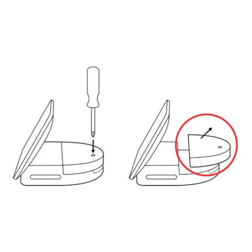 Logitech Logi Dock Flex Rear Cover