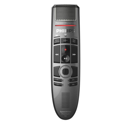 Philips SpeechMike Wireless Dictation Microphone, Black
