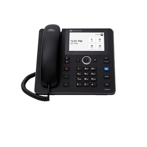 Audiocodes Teams C455HD IP-Phone PoE GbE black