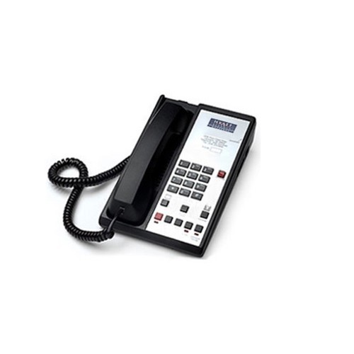 Teledex Diamond +S-3 Button Phone - Black