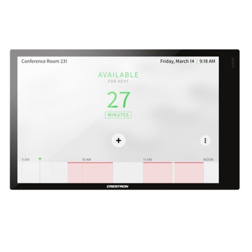 Crestron 7 in. TSW-770-W-S Wall Mount Touch Screen, White Smooth