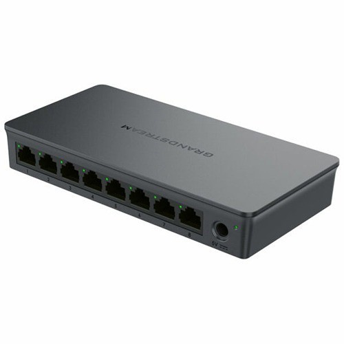 Grandstream Layer 2 Unmanaged Switch, 8 x GigE, Plastic Case